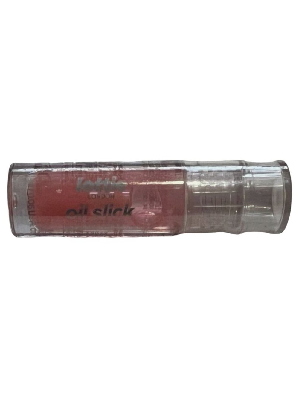 Lottie London Oil Slick Lip Oil Peachy Cheeks Hydrating Lip Gloss 0.06oz 1.8mL